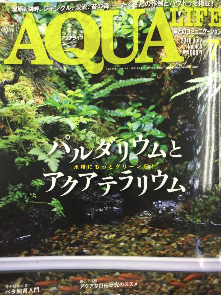 月刊AQUA LIFEにECOが掲載されました！のサムネイル画像