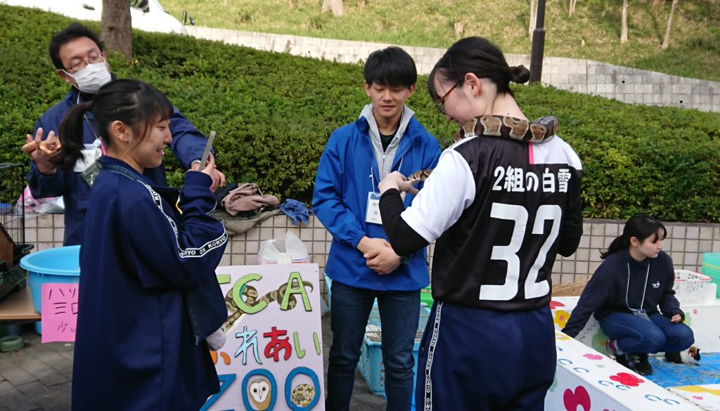 学園祭で触れ合い動物園！後編のサムネイル画像