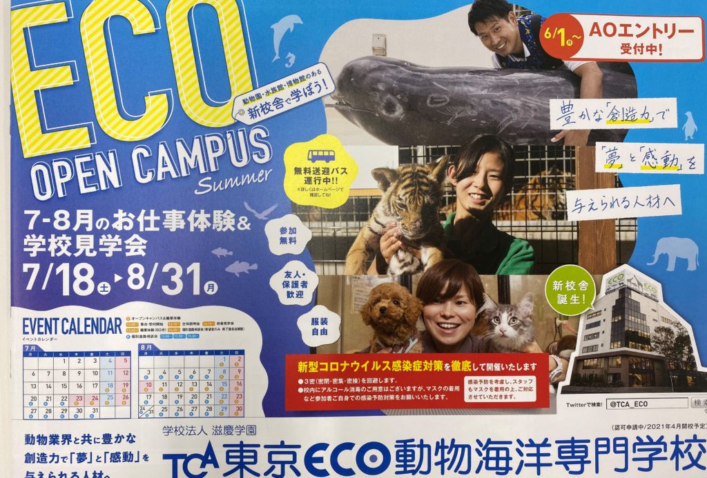 夏のオープンキャンパス！動物・自然環境ワールド編のサムネイル画像